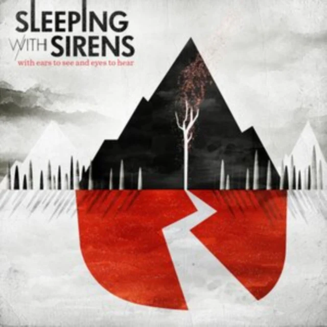 SLEEPING WITH SIRENS - WITH EARS TO SEE & EYES TO HEAR (BONE/RED-BLACK SPLATTER VINYL) - Image 2