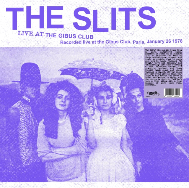 SLITS - LIVE AT THE GIBUS CLUB (COLOR VINYL) (Vinyl LP)