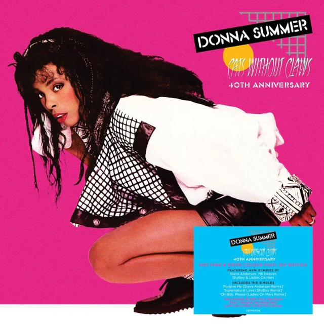 SUMMER,DONNA - CATS WITHOUT CLAWS (140G/PINK & WHITE VINYL/2LP) (40TH ANNIVERSAR (Vinyl LP)