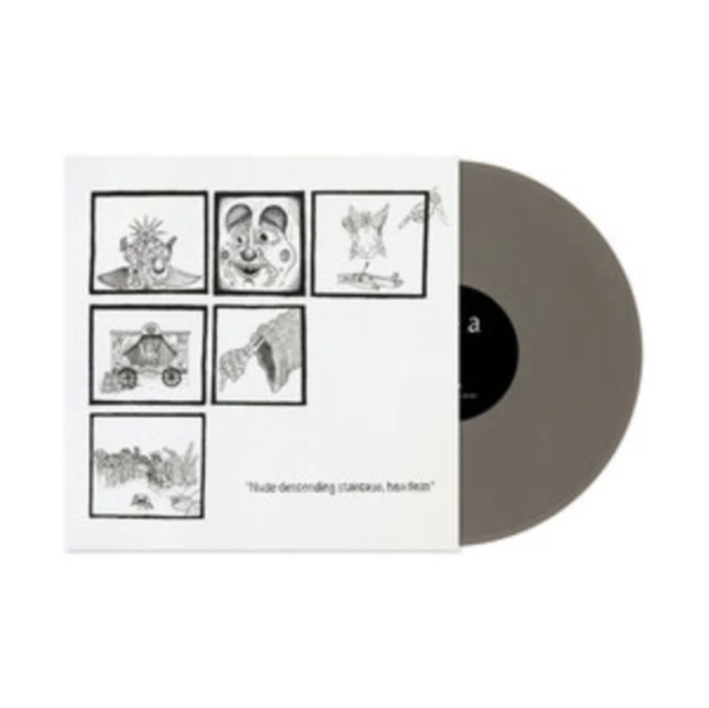 TEEN SUICIDE - NUDE DESCENDING STAIRCASE HEADLESS (DISTANT CLOUDS GREY VINYL) (Vinyl LP)