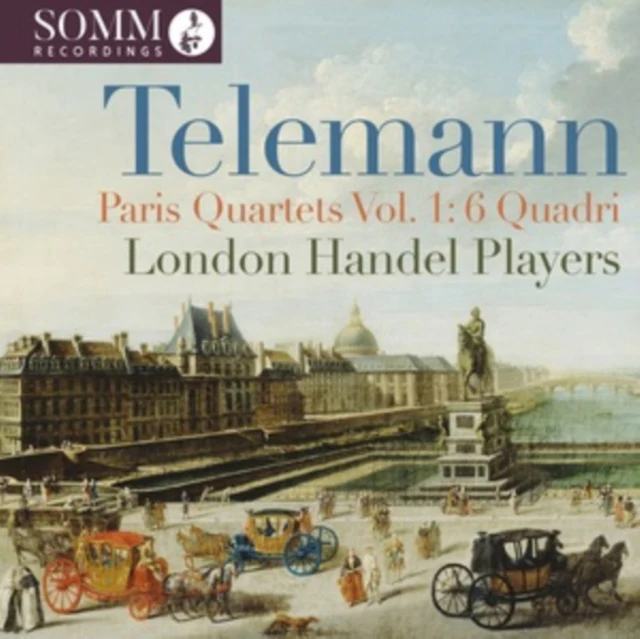 TELEMANN / LONDON HANDEL PLAYERS - PARIS QUARTETS 1 - 6 QUADRI (1730) (Music CD)
