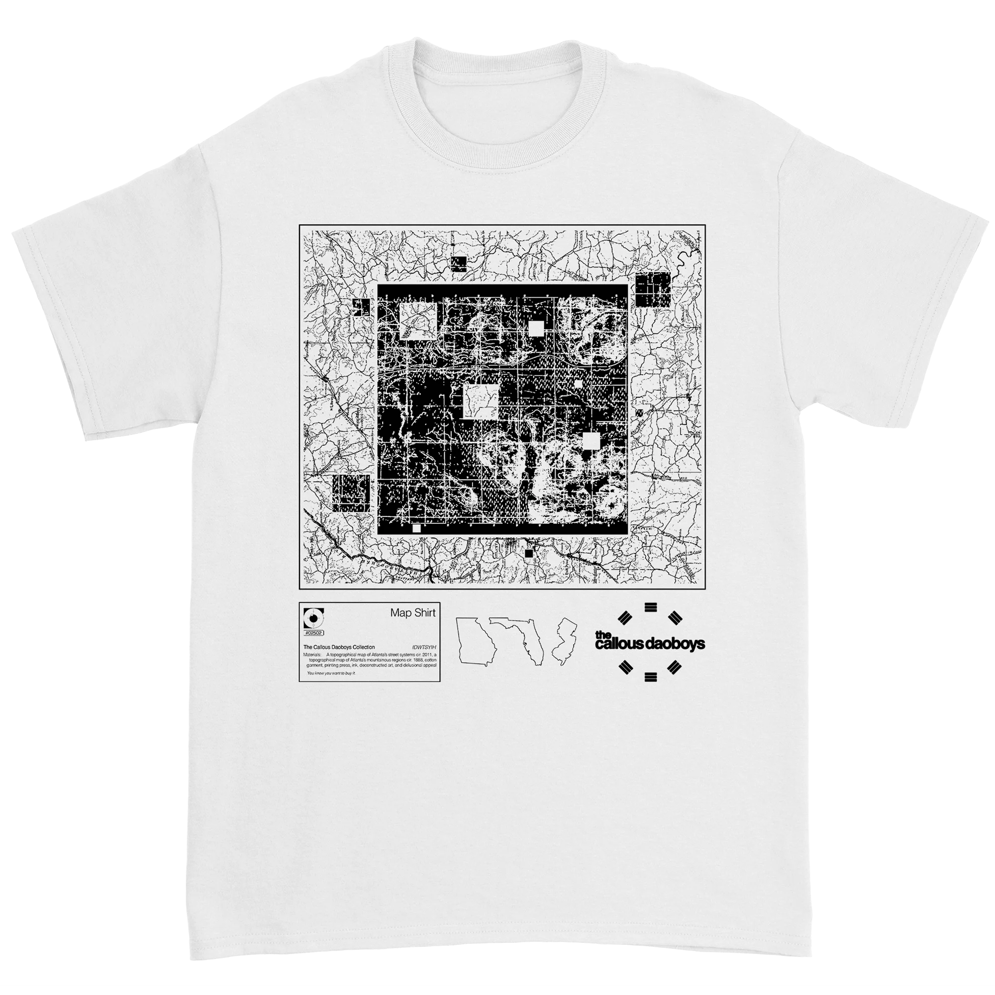 The Callous Daoboys - Map Shirt