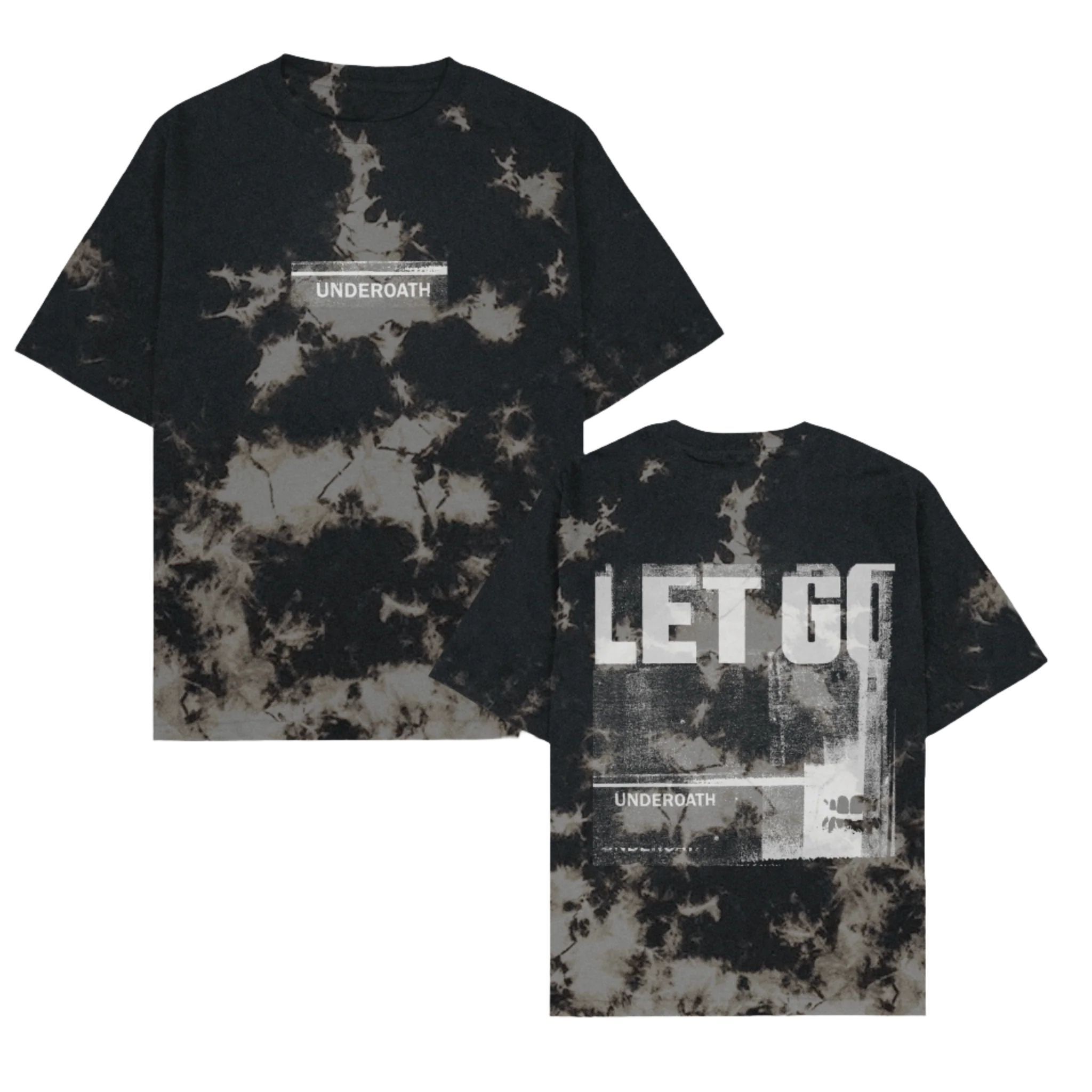 Underoath - Let Go Tie Dye Tee - Image 3