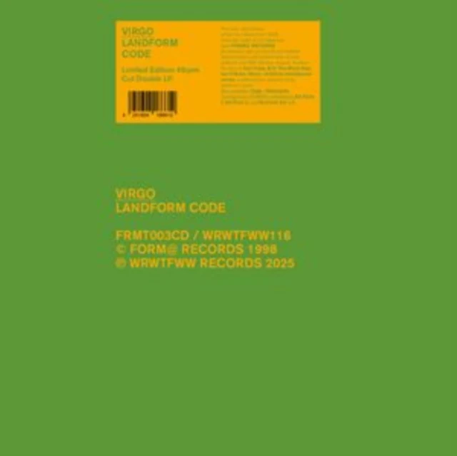 VIRGO - LANDFORM CODE (2LP) (Vinyl LP)
