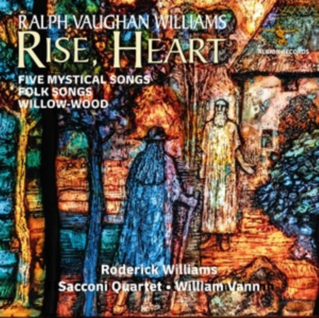 WILLIAMS,RODERICK & SACCONI QUARTET & WILLIAM VANN - RALPH VAUGHAN WILLIAMS: RISE & FALL: FIVE MYSTICAL SONGS & FOLK S (Music CD)