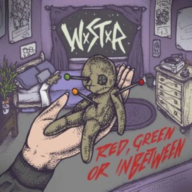 WSTR - RED, GREEN OR INBETWEEN (DL CARD) (Vinyl LP)