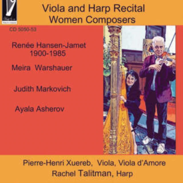 XUEREB,PIERRE-HENRI; RACHEL TALITMAN - VIOLA & HARP RECITAL: WOMEN COMPOSERS (Music CD)