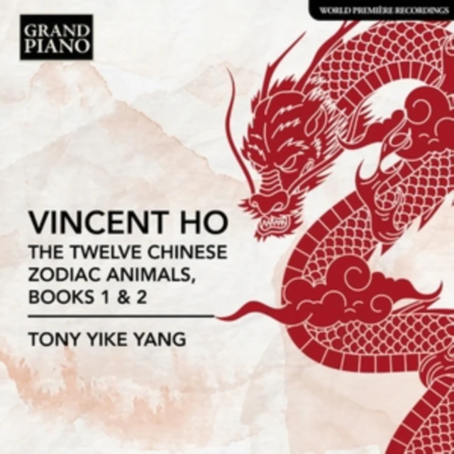 YIKE,TONY - VINCENT HO: THE TWELVE CHINESE ZODIAC ANIMALS BOOK (Music CD)