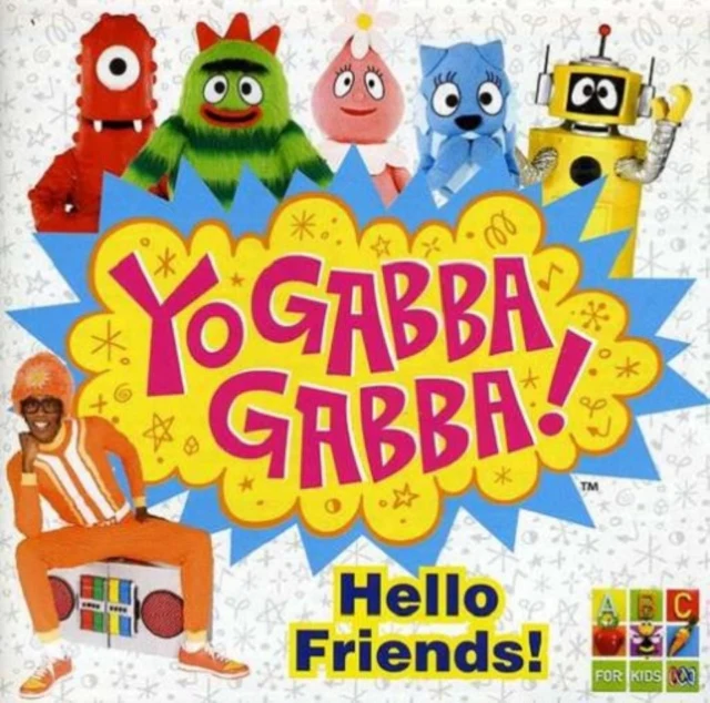 YO GABBA GABBA - HELLO FRIENDS (Music CD)