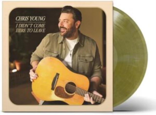 YOUNG,CHRIS - I DIDN’T COME HERE TO LEAVE (BOOTS ON THE GROUND GREEN VINYL) (Vinyl LP)